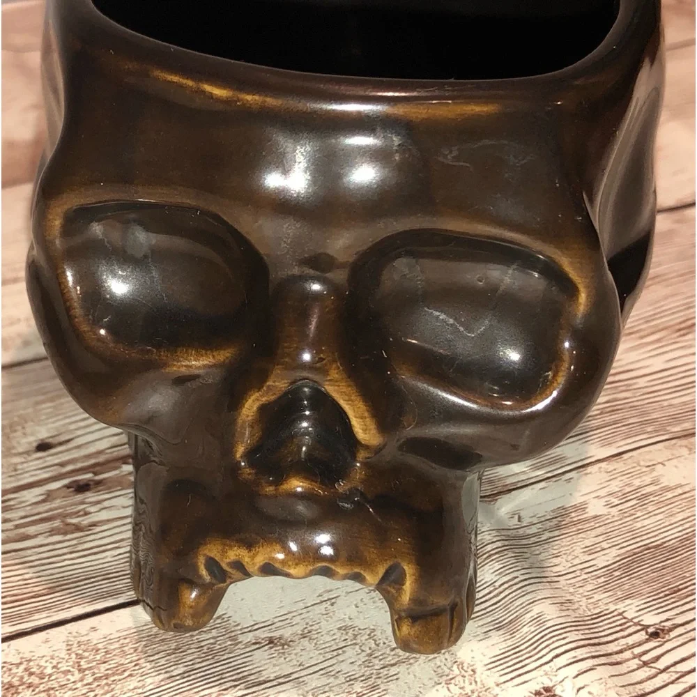 Vintage Williams-Sonoma Skull Beverage Mug
